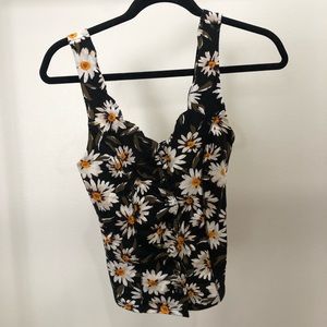Floral tank top